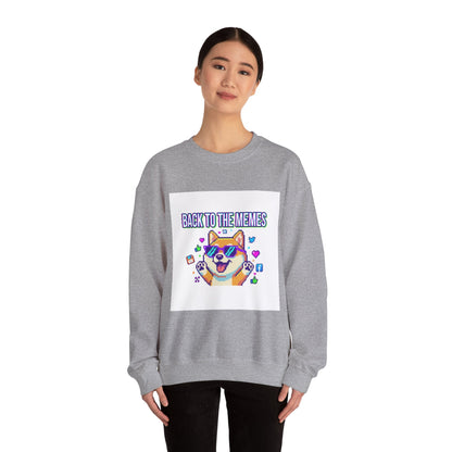Back to the Memes Sweatshirt | 2000s Internet, meme throwback, nostalgia humor