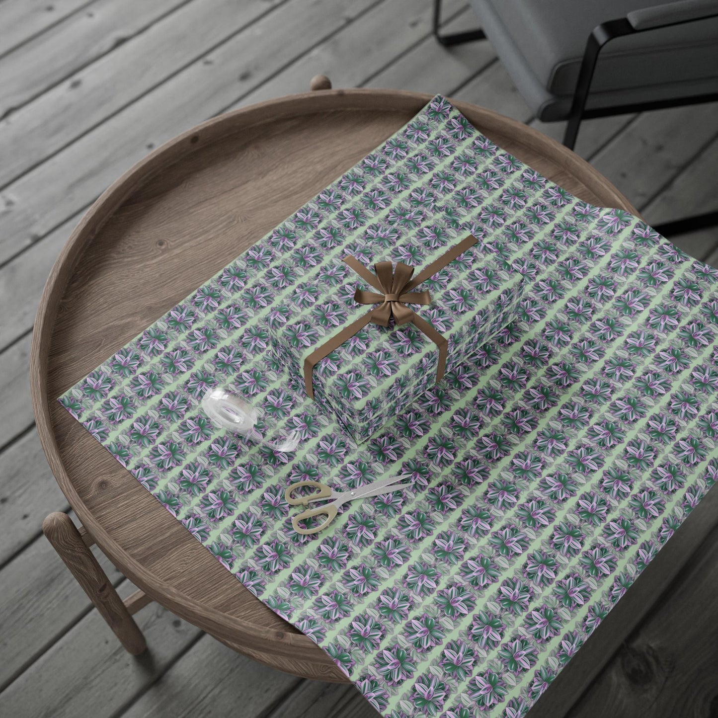 Tradescantia Nanouk Wrapping Paper – Botanical Gift Wrap Roll