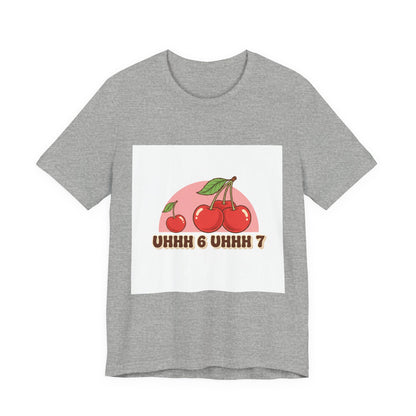 Retro Cherry Graphic Tee | kawaii fruit design, vintage cherry shirt