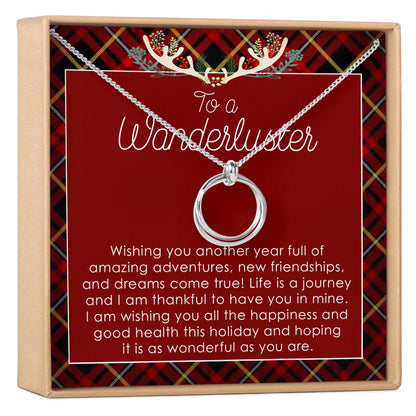 Christmas Gift for Travelers Necklace, Multiple Styles