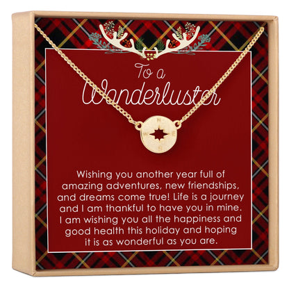 Christmas Gift for Travelers Necklace, Multiple Styles