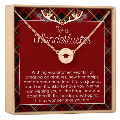 Christmas Gift for Travelers Necklace, Multiple Styles