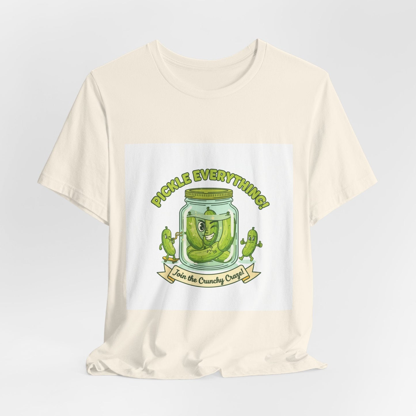 Pickle Everything Jar T-Shirt | pickle shirt, brine design