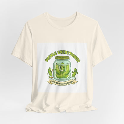 Pickle Everything Jar T-Shirt | pickle shirt, brine design