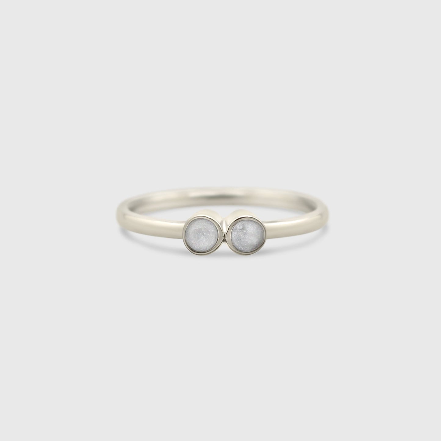 Dainty Two Stone Ring