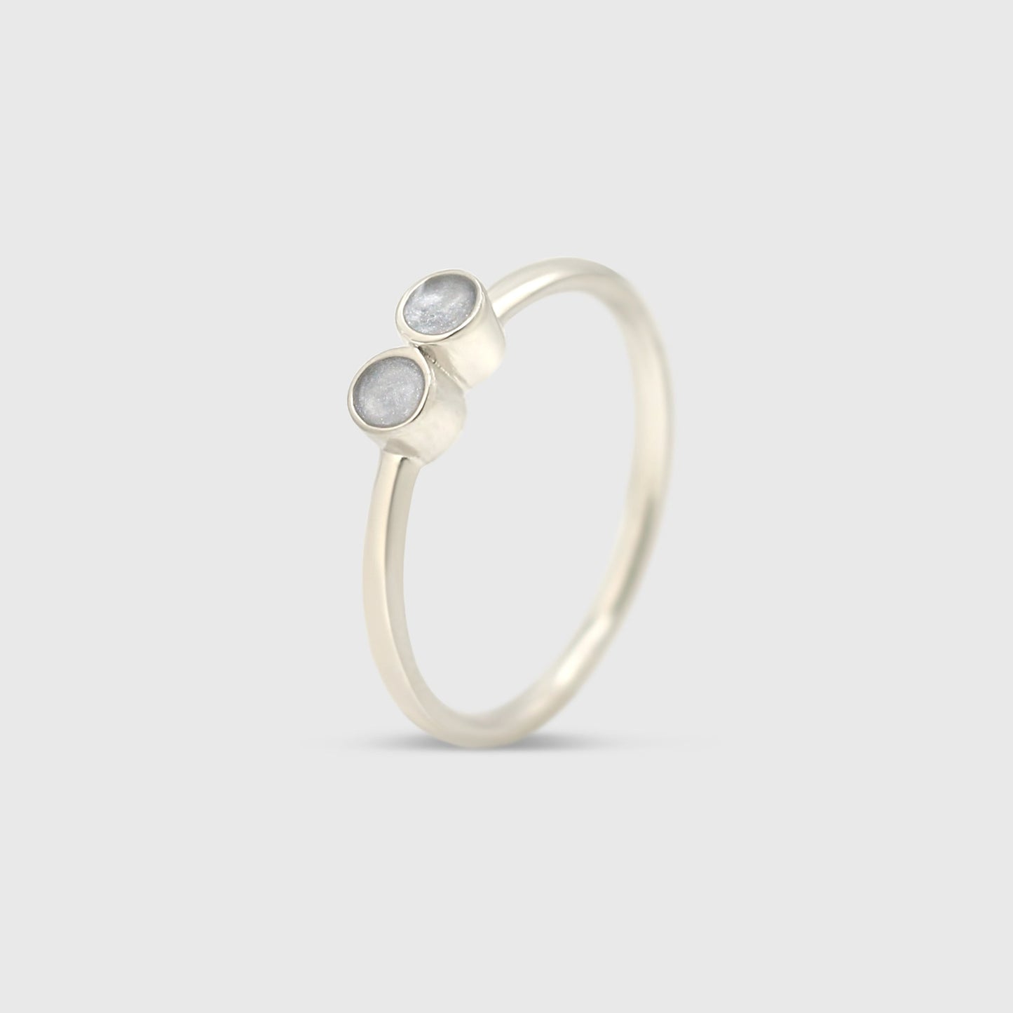 Dainty Two Stone Ring