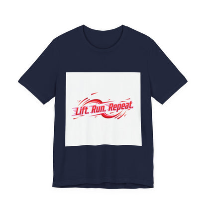 Lift Run Repeat Tee | fitness shirt, gym motivation