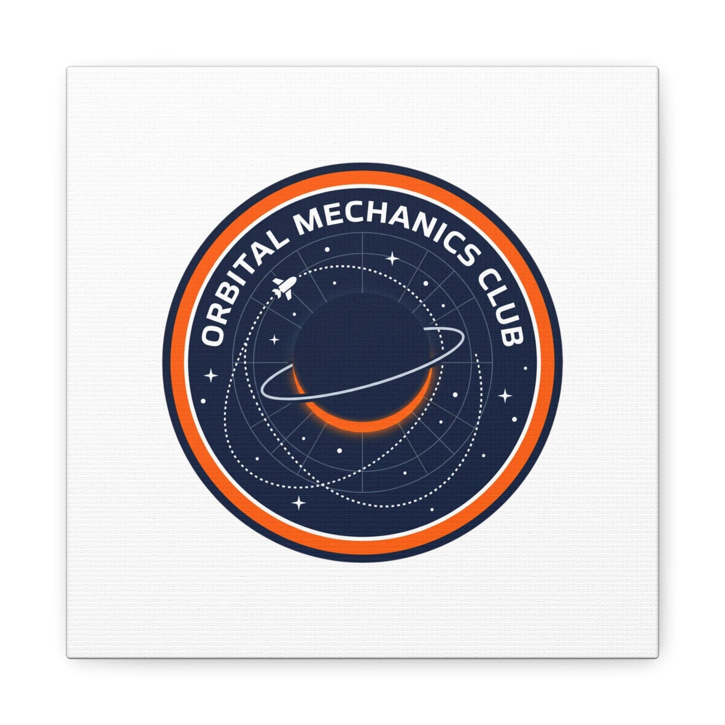 Orbital Mechanics Club Canvas | mission patch, space science