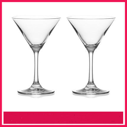 Lead free crystal cocktail glass