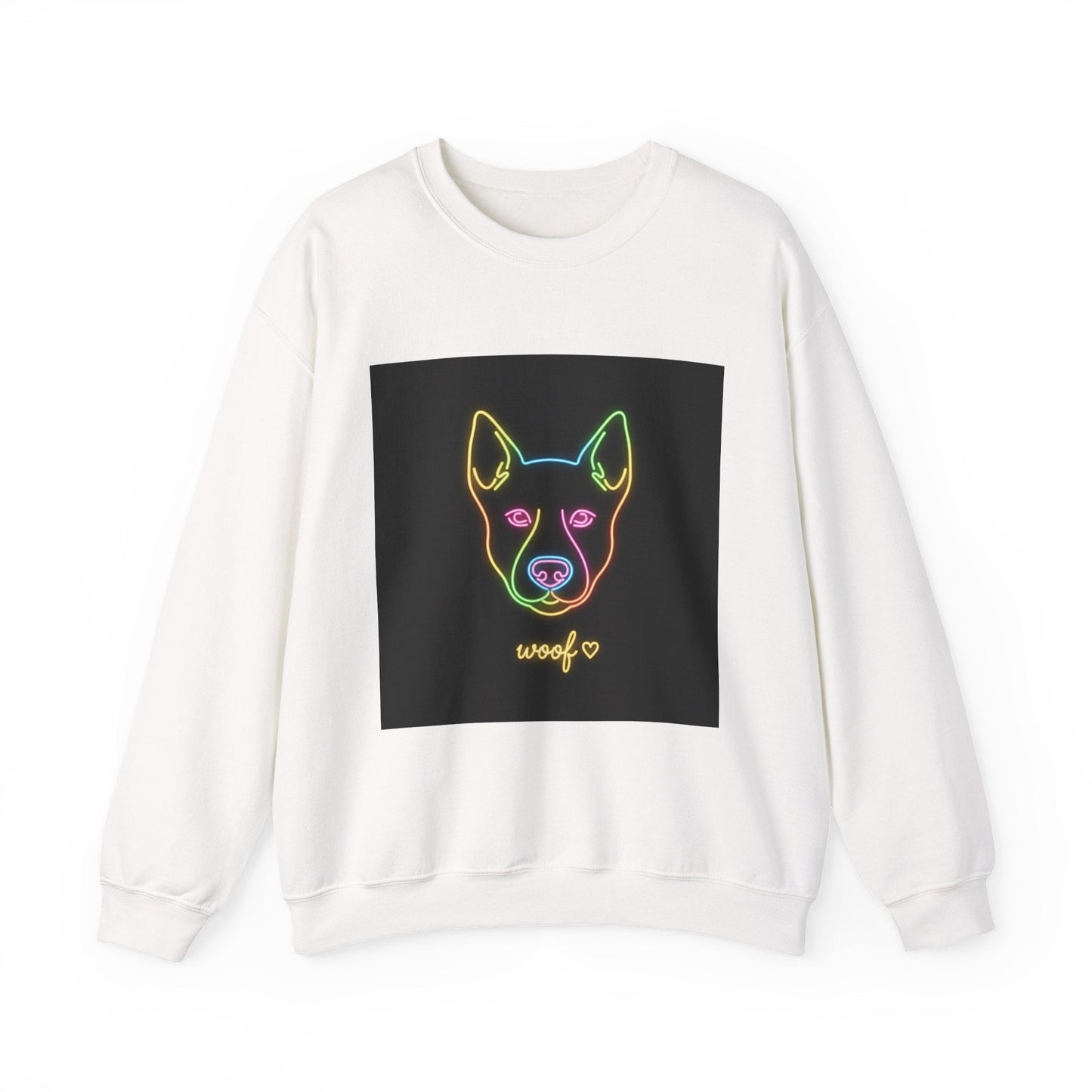 Funny Dog Meme Sweatshirt | Neon Doggo Graphic, Dog Mom Gift, Internet Dog Humor