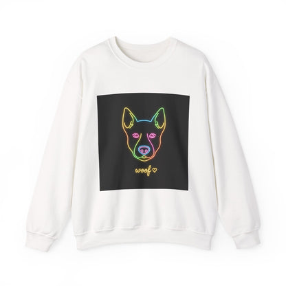 Funny Dog Meme Sweatshirt | Neon Doggo Graphic, Dog Mom Gift, Internet Dog Humor