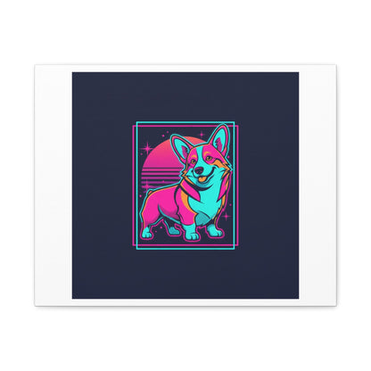 Platonic Love Corgi Canvas | Friendship Valentine, Galentine’s Wall Art