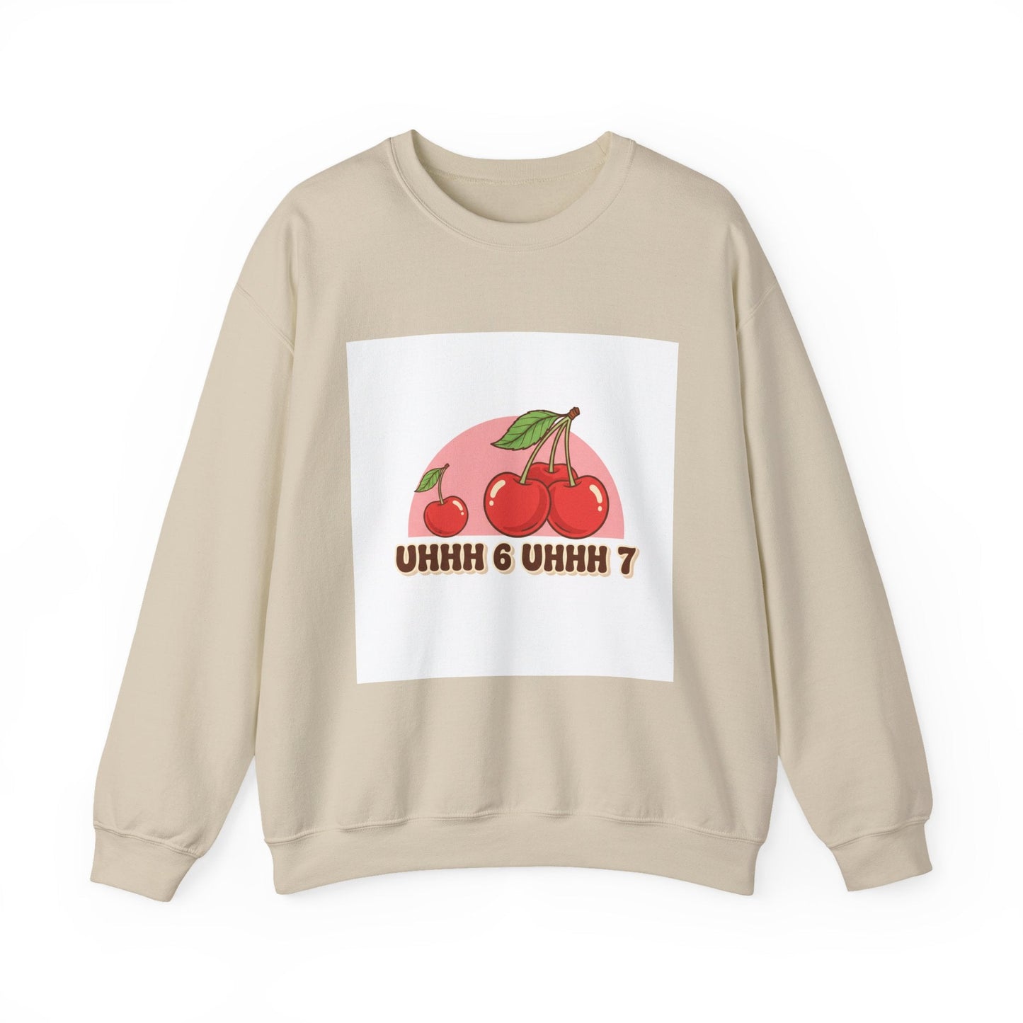 Retro Cherry Graphic Sweatshirt | kawaii fruit design