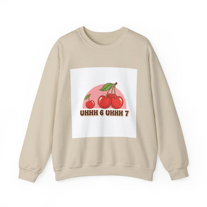 Retro Cherry Graphic Sweatshirt | kawaii fruit design