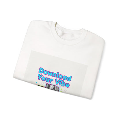 Download Your Vibe Sweatshirt | Y2K retro tech, pixel floppy art