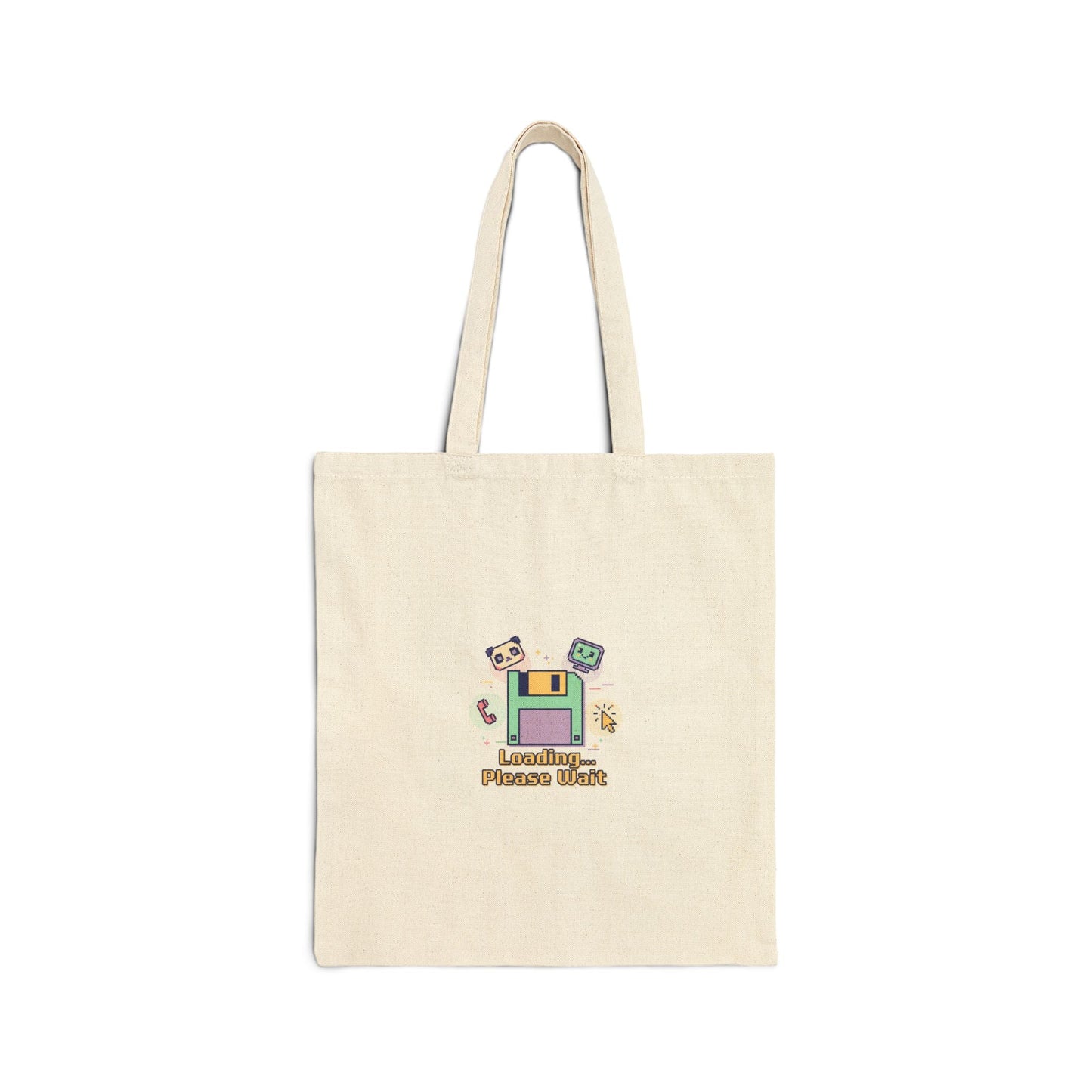 Pixel Loading Screen Tote | Old Internet Aesthetic, 90s Web Nostalgia