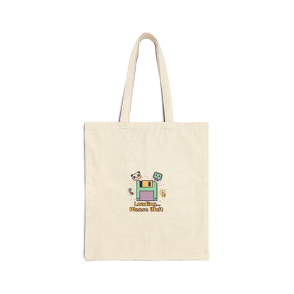 Pixel Loading Screen Tote | Old Internet Aesthetic, 90s Web Nostalgia