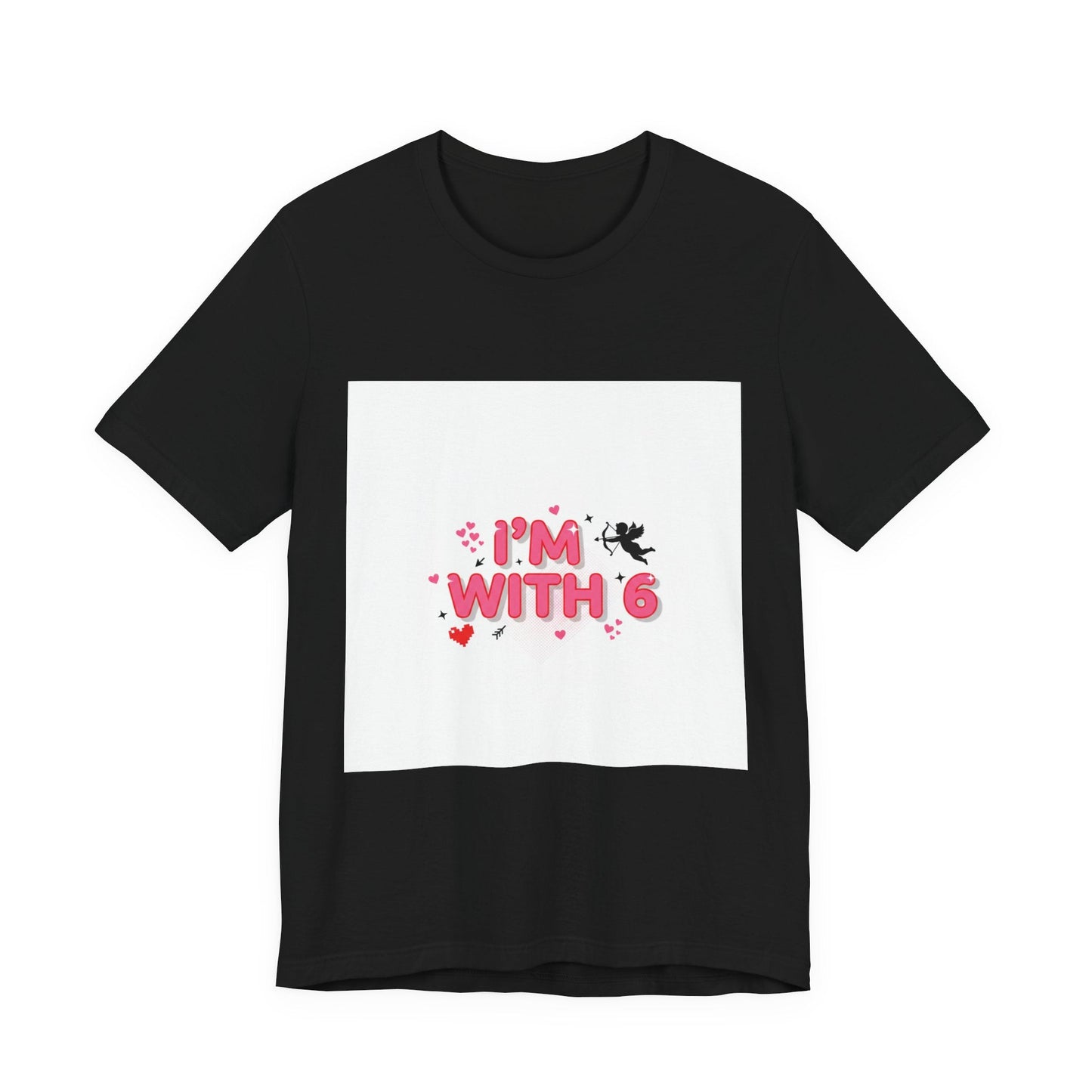 Valentine's I with 6 for 7 grid Tee