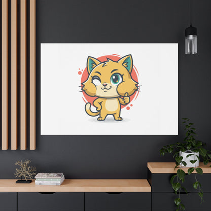 Cheeky Rodent Art Print | Rodent-Core Cute Rat/Mice Wall Canvas