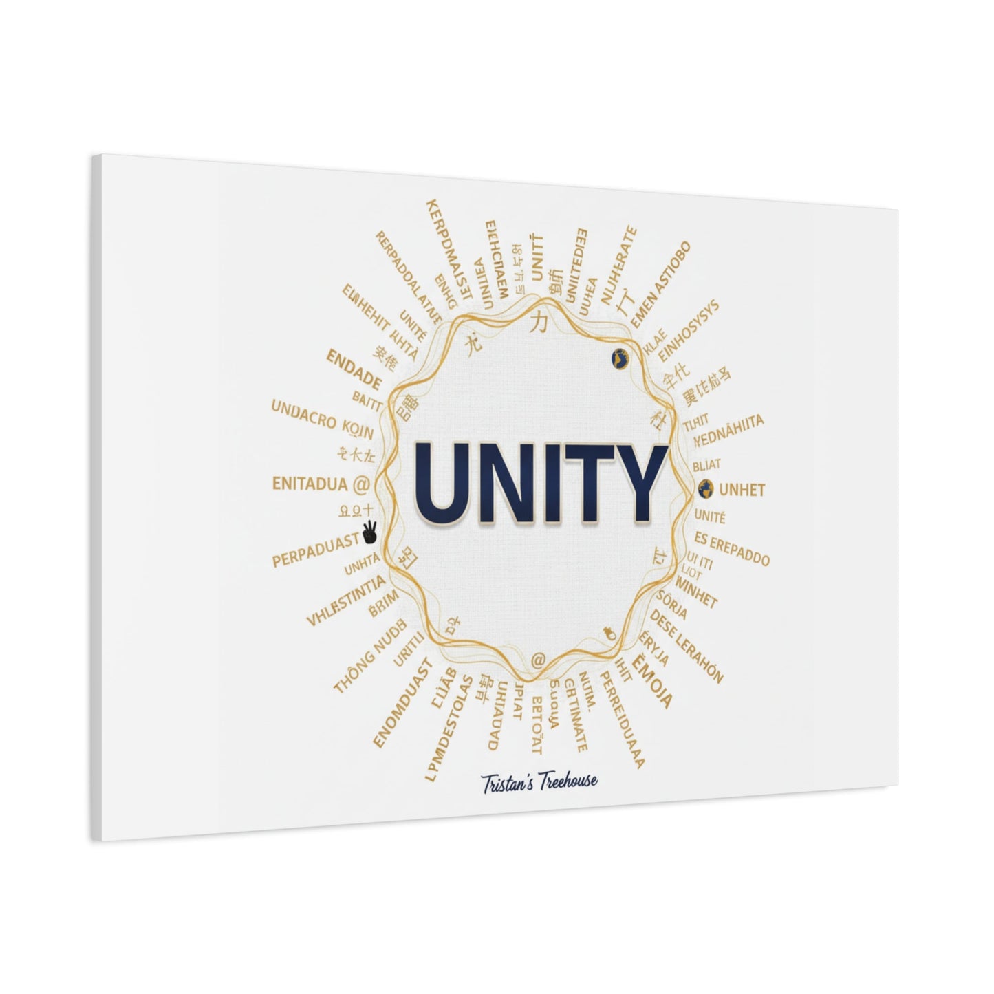UNITY Canvas, Matte Stretched 1.25" | Dry January sober curious decor