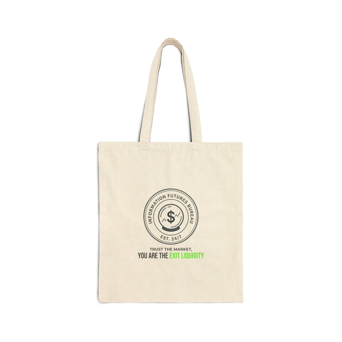 You Are The Exit Commodity Tote | insider trading satire, finance humor