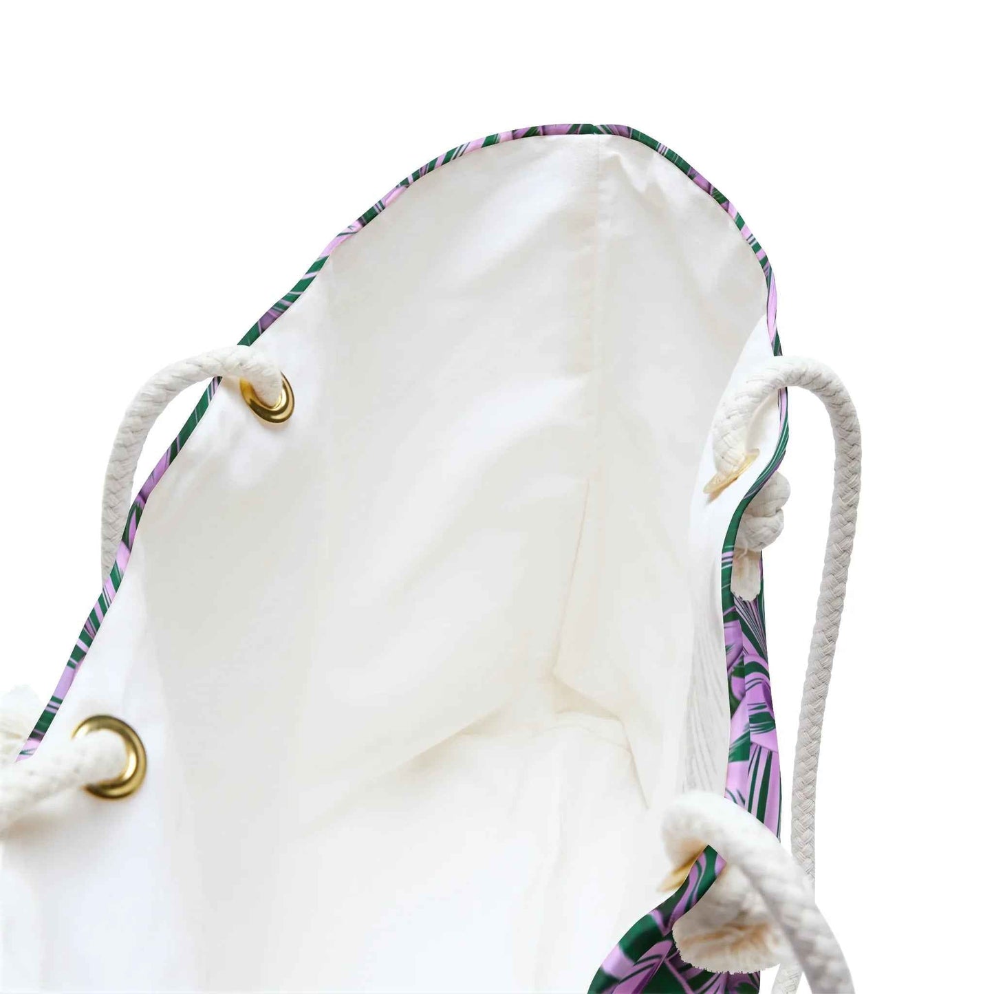 Purple & Green Floral Weekender Bag