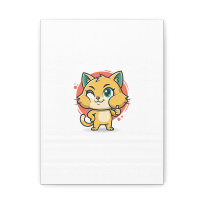 Cheeky Rodent Art Print | Rodent-Core Cute Rat/Mice Wall Canvas