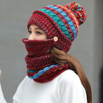 Korean Winter Designer Knitted Hat