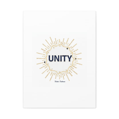 UNITY Canvas, Matte Stretched 1.25" | Dry January sober curious decor