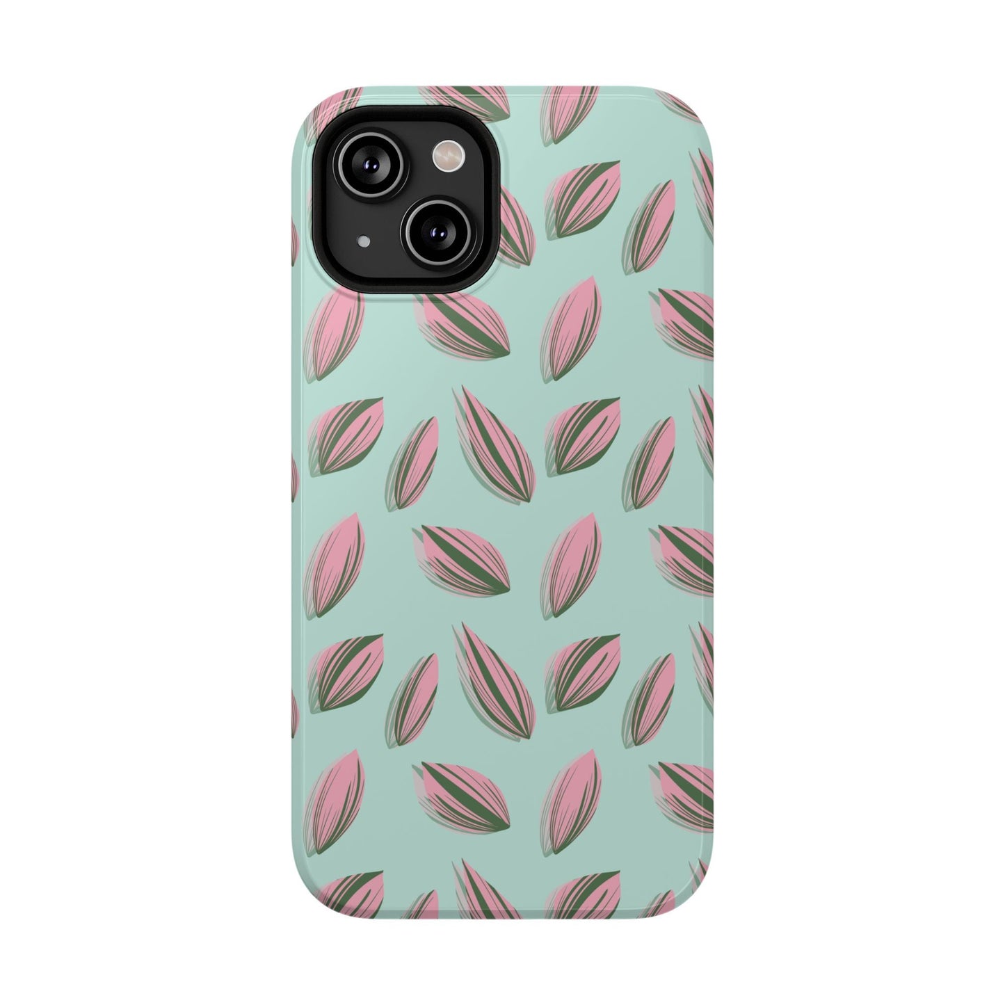 Tradescantia Nanouk Pattern Phone Case – Dual Layer Protective Cover
