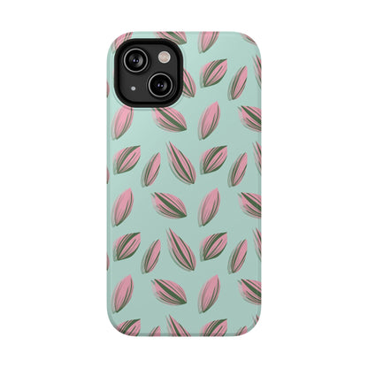 Tradescantia Nanouk Pattern Phone Case – Dual Layer Protective Cover