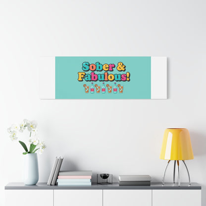 Sober & Fabulous! Canvas | Dry January, Mocktail Trend
