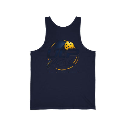 ULP Active Pickleball Tank Top Just One More Game— Play • Connect • Grow Athletic Jersey