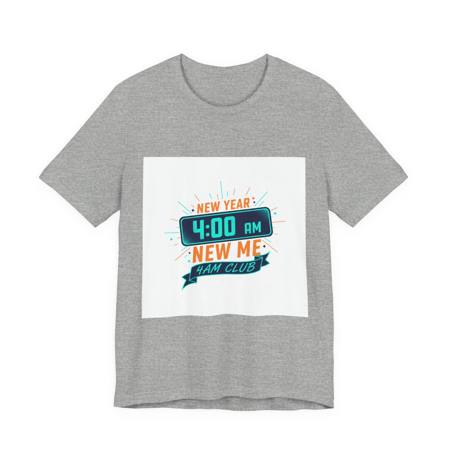 New Year 4:00 AM New Me Tee | Holiday Apparel, Festive Party Shirt