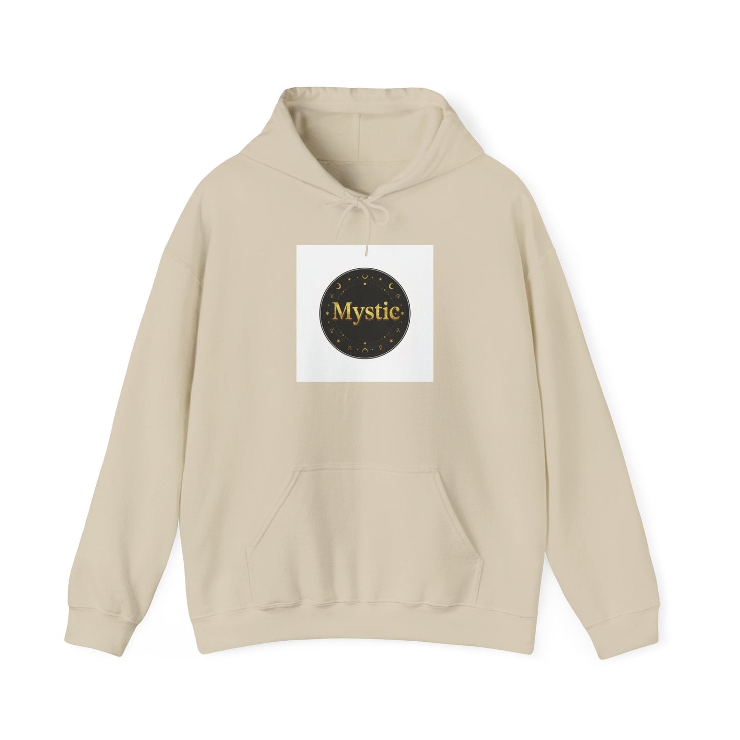 Mystic circle occult type Hoodie | tarot typography, esoteric print