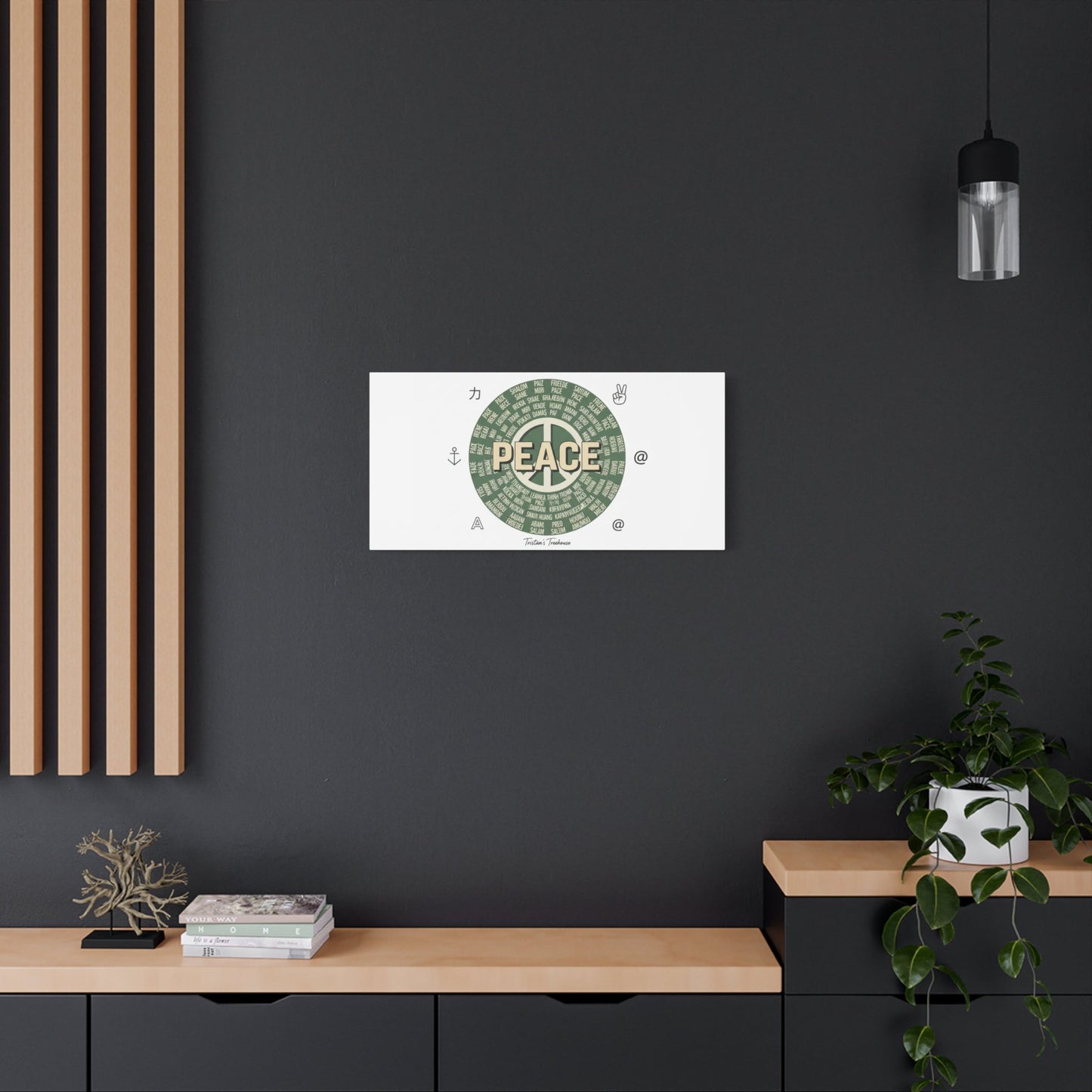 Peace doodle canvas | hand drawn sketch aesthetic, handwritten message