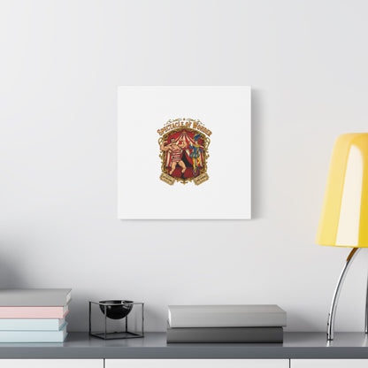 Spectacle of Wonder Circus Art Print, Canvas | Vintage Carnival Design