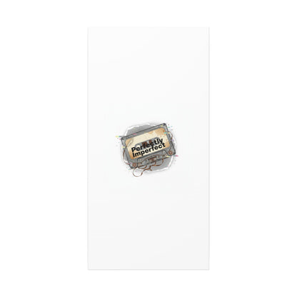Perfectly Imperfect Cassette, Canvas Print | Analog Error, glitch art static