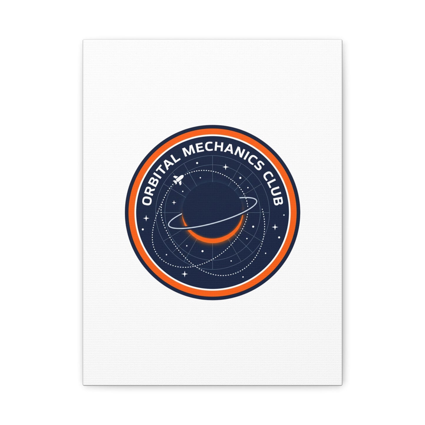 Orbital Mechanics Club Canvas | mission patch, space science