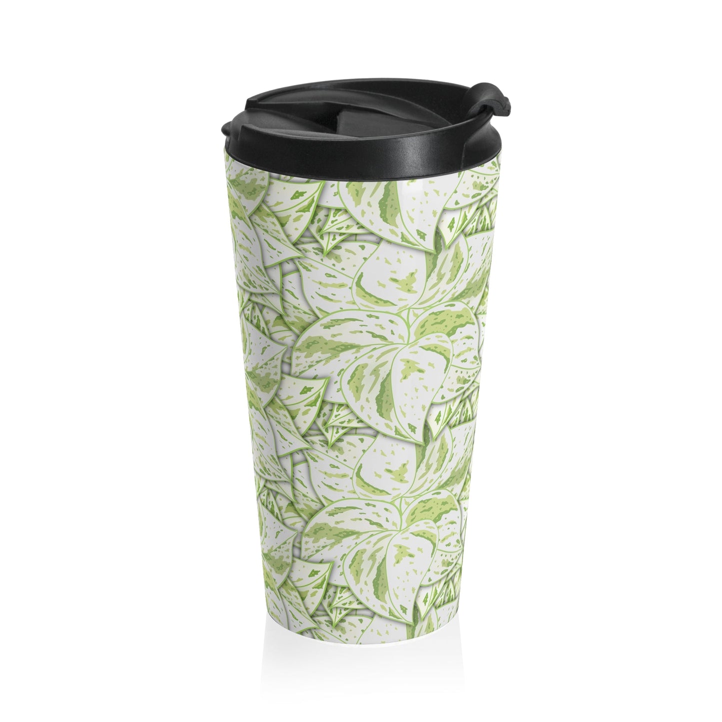 Snow Queen Pothos Pattern 15 oz Vacuum Insulated Stainless Steel Travel Tumbler