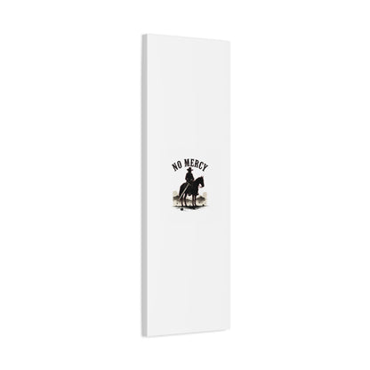 No Mercy Cowboy Skull Canvas | western skull art, gothic Americana