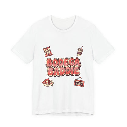 Bodega Baddie Tee | NYC Spanglish Y2K cherries deli sign