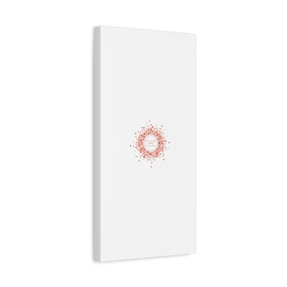 Tiny Heart Confetti Canvas | Matte Stretched Wall Art