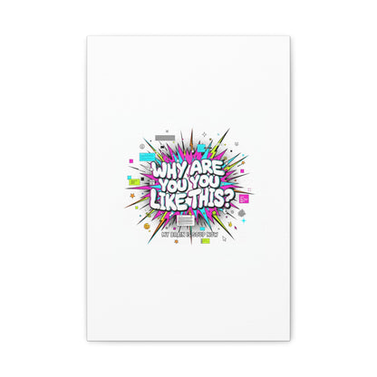 Matte Canvas, Stretched, 1.25"