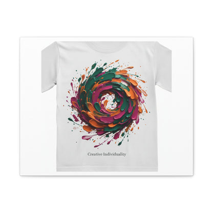 Painterly Abstract Floral Swirl Canvas | Matte Stretched Canvas