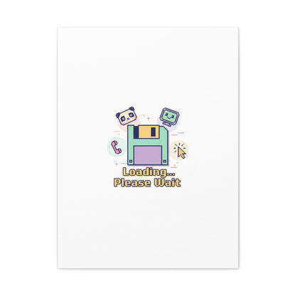 Loading Please Wait Canvas | Old Internet Aesthetic, 90s Web Nostalgia