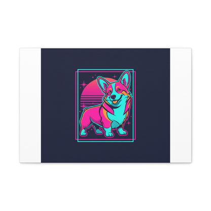 Platonic Love Corgi Canvas | Friendship Valentine, Galentine’s Wall Art