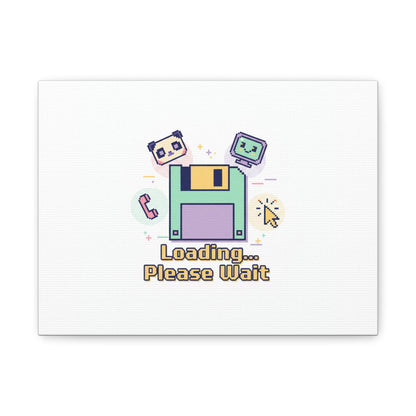 Loading Please Wait Canvas | Old Internet Aesthetic, 90s Web Nostalgia