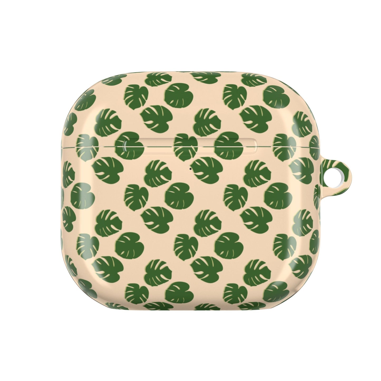 Monstera Pattern AirPod Case