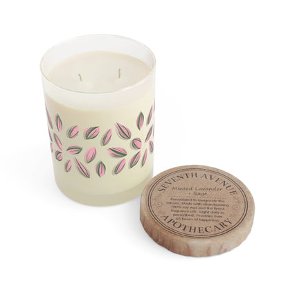 Tradescantia Nanouk Pattern Soy Candle 11 oz – Three Scent Options